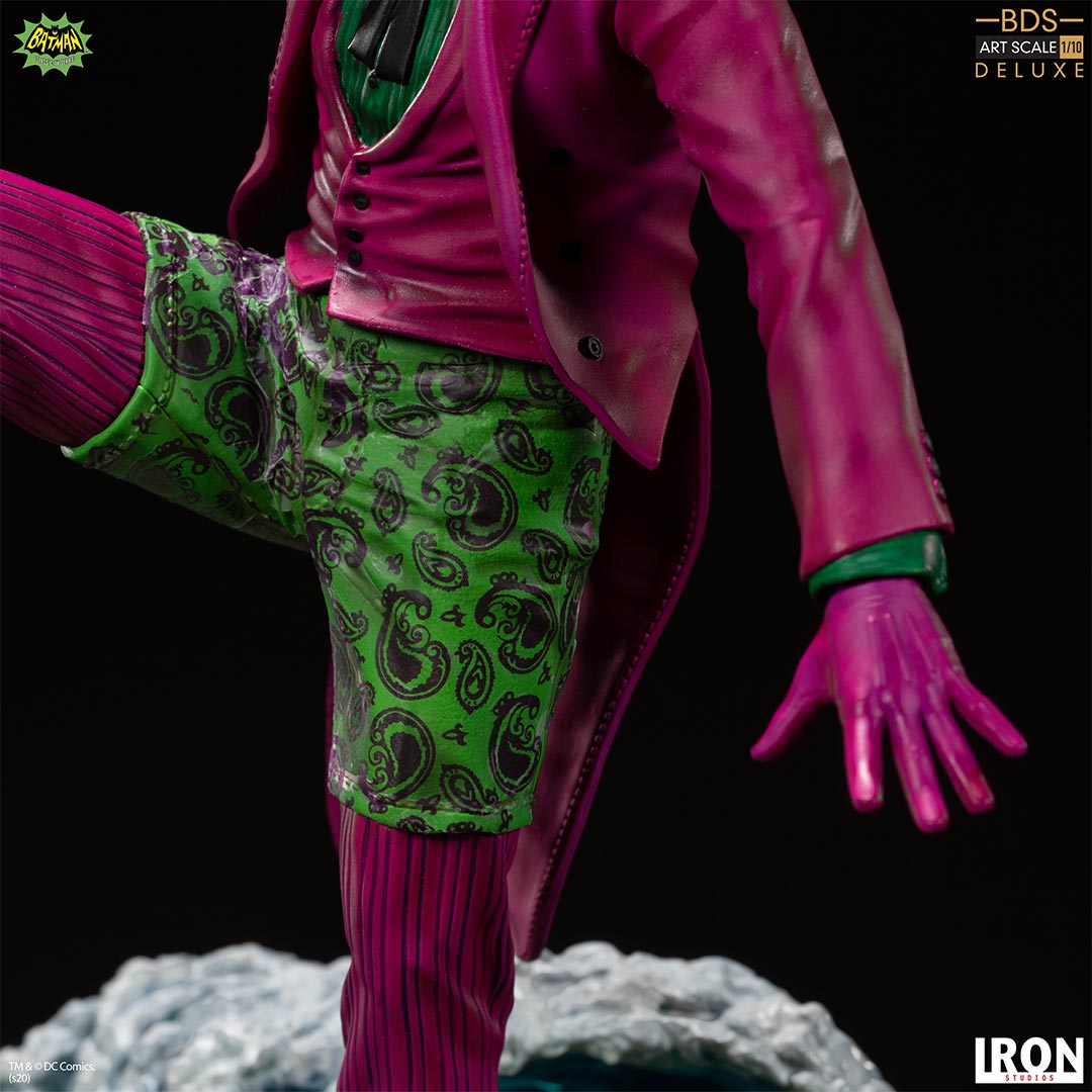 Iron Studios Art Scale 1/10 DC Batman 1966 The Joker