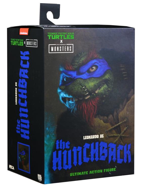 Neca Ultimate Universal Monsters x Teenage Mutant Ninja Turtles Leonardo as Hunchback