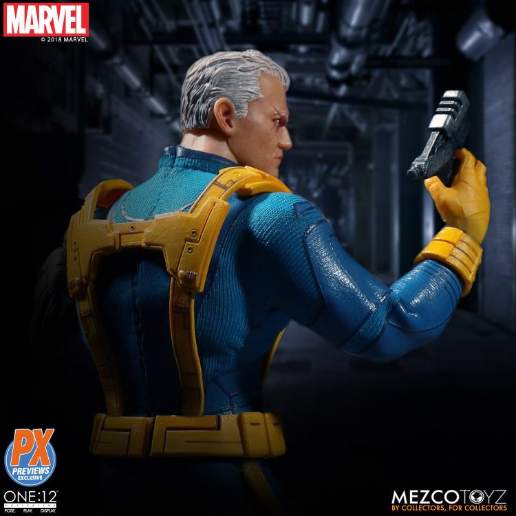Mezco One:12 Collective Marvel X-Men Cable Preview Exclusive