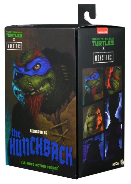 Neca Ultimate Universal Monsters x Teenage Mutant Ninja Turtles Leonardo as Hunchback