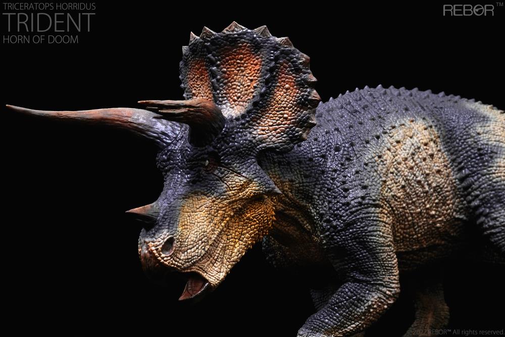 REBOR 1/35 Alpha Male Triceratops horridus Trident (Horn of Doom Ver.)