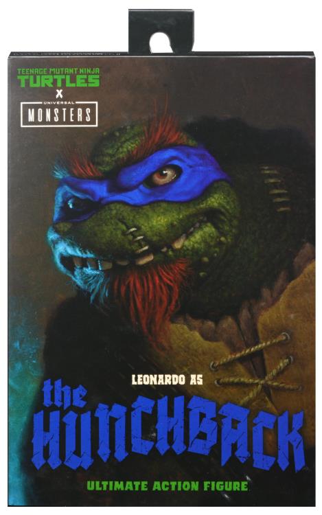 Neca Ultimate Universal Monsters x Teenage Mutant Ninja Turtles Leonardo as Hunchback