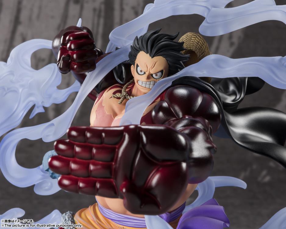 Figuarts Zero One Piece Monkey D Luffy Gear 4 Three Captains Battle of Monsters on Onigashima