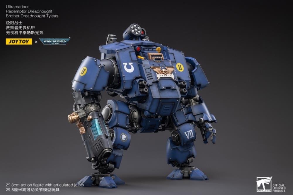 Joytoy 1/18 Warhammer 40k Ultramarines Redemptor Dreadnought Brother Dreadnought Tyleas