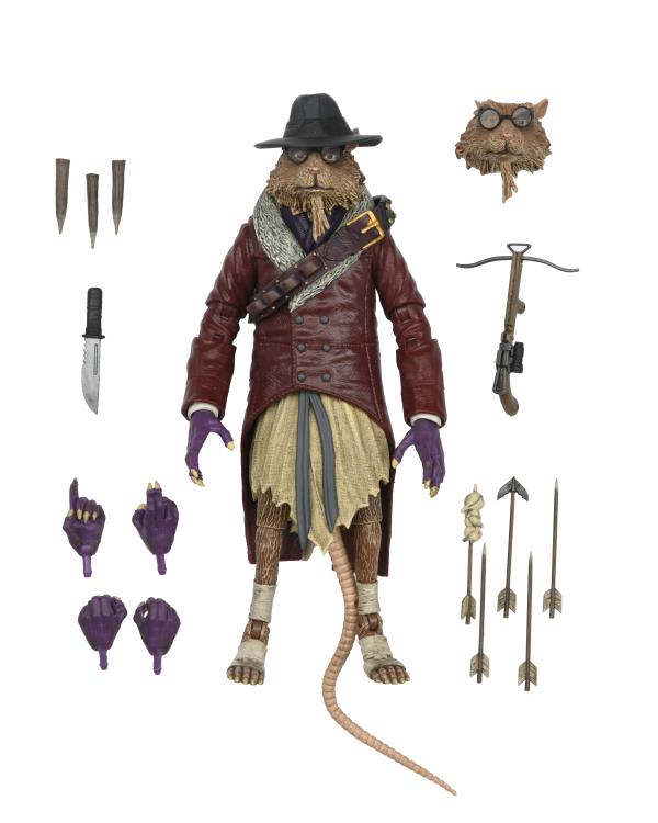 Neca Ultimate Universal Monsters x TMNT - Splinter as Van Helsing