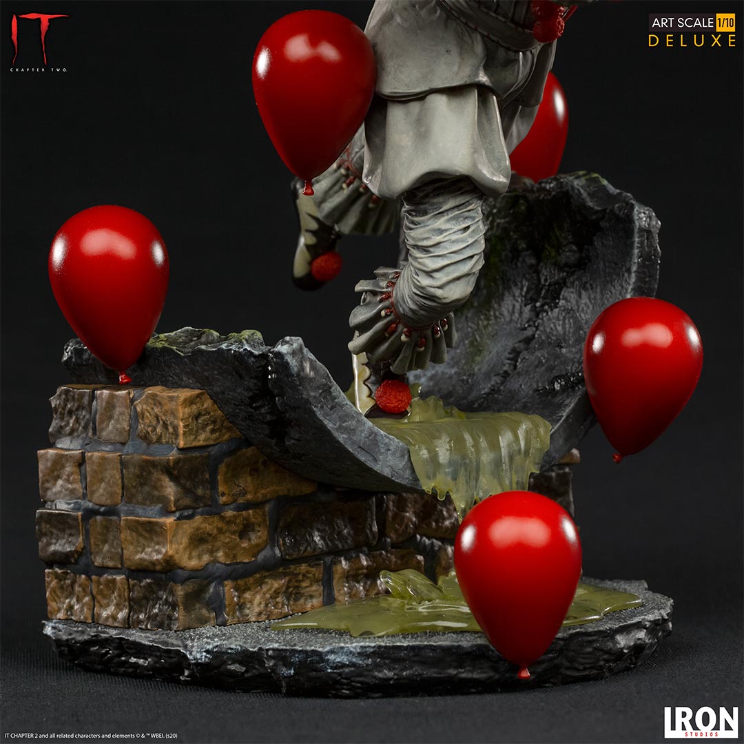 Iron Studios Art Scale 1/10 IT Chapter 2 Pennywise Deluxe