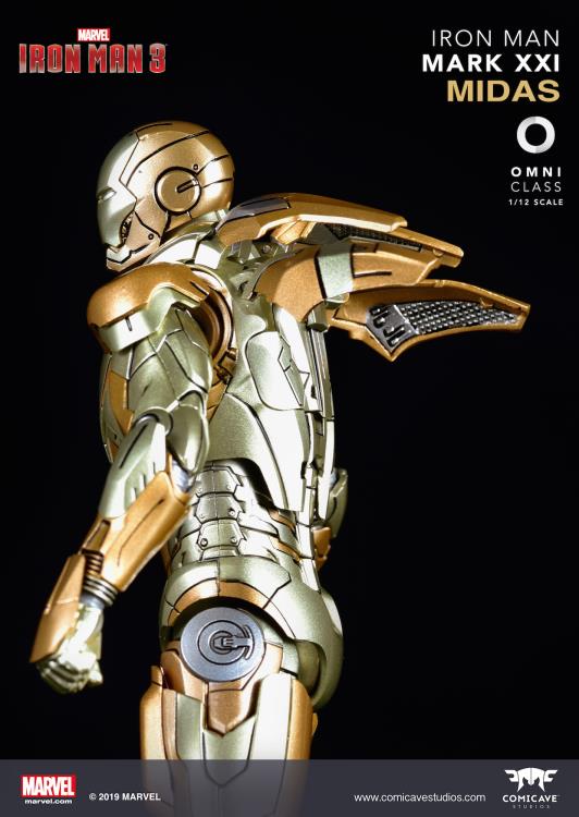 Comicave Omni Class 1/12 Marvel Iron Man Mark 21 Midas