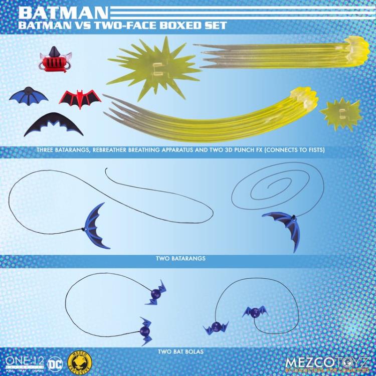 Mezco One:12 Collective DC Golden Age Batman vs Two-Face Boxed Set
