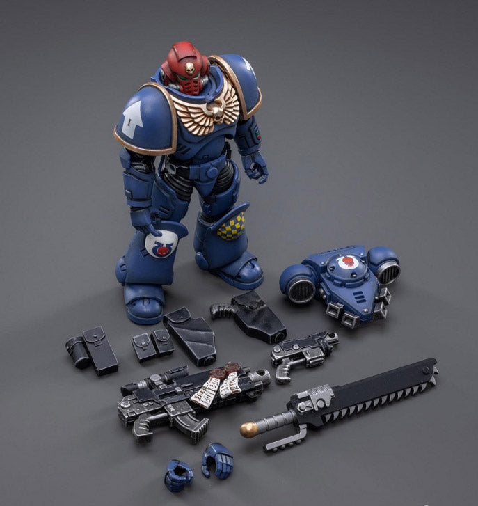 Joytoy 1/18 Warhammer 40K Ultramarines Heroes of the Chapter Brother Veteran Sergeant Castor