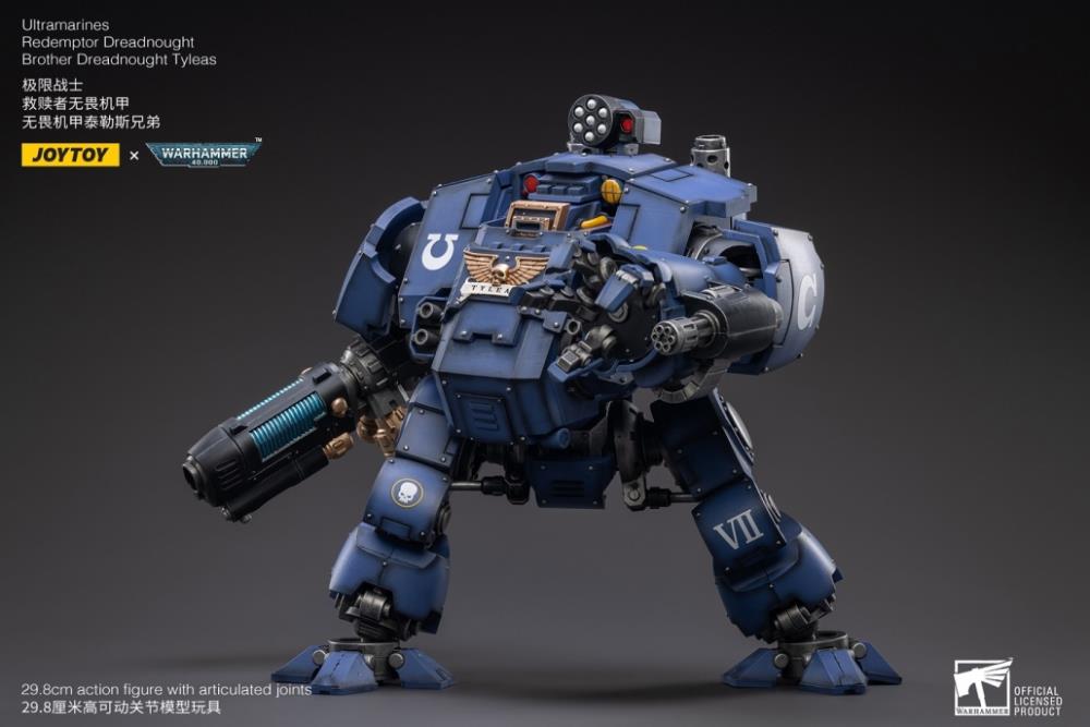Joytoy 1/18 Warhammer 40k Ultramarines Redemptor Dreadnought Brother Dreadnought Tyleas