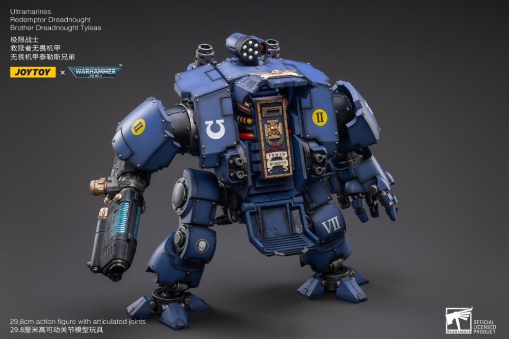 Joytoy 1/18 Warhammer 40k Ultramarines Redemptor Dreadnought Brother Dreadnought Tyleas