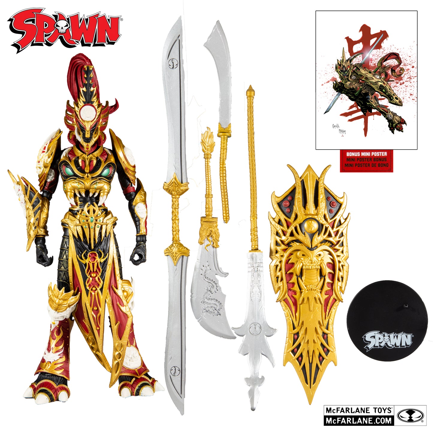 McFarlane Toys Spawn Mandarin Spawn Designer Edition