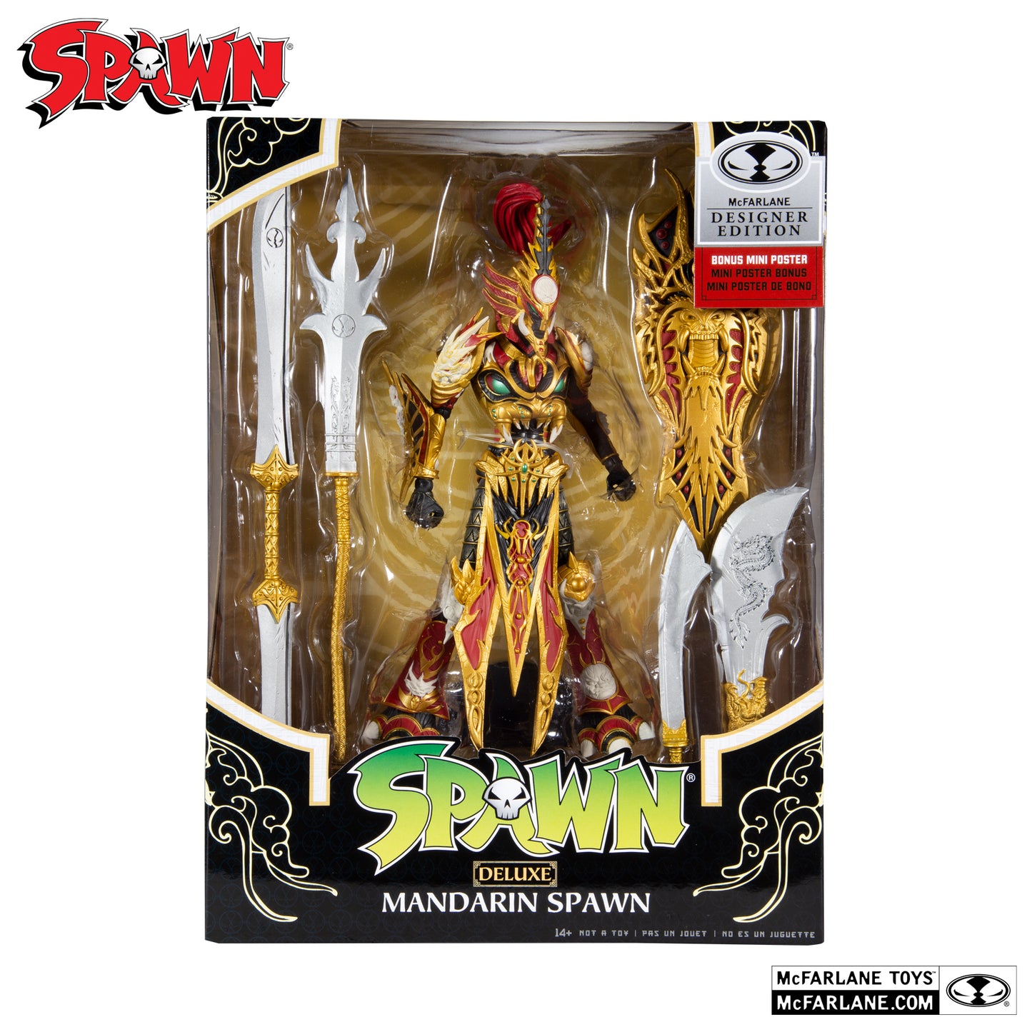 McFarlane Toys Spawn Mandarin Spawn Designer Edition