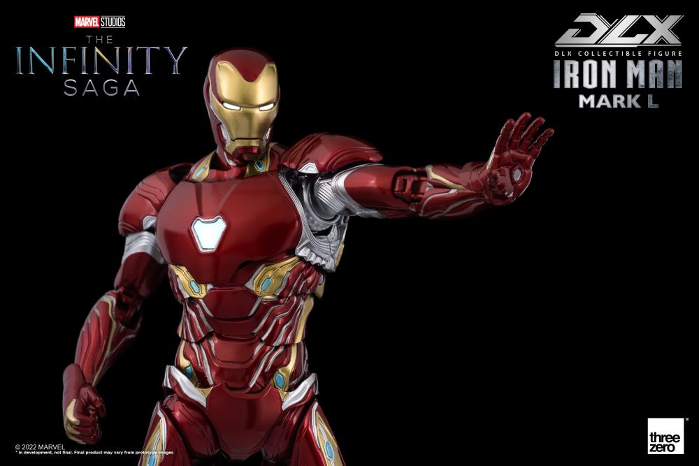 ThreeZero DLX Marvel The Infinity Saga - Iron Man Mark 50