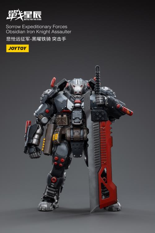 Joytoy 1/18 Battle for the Stars Sorrow Expeditionary Forces Obsidian Iron Knight Assaulter