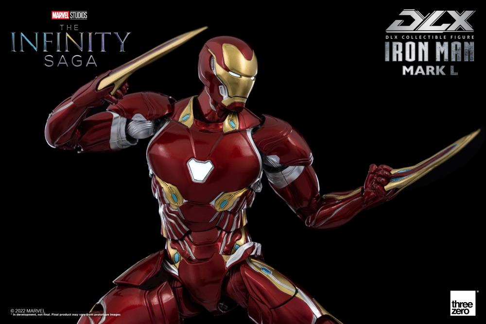 ThreeZero DLX Marvel The Infinity Saga - Iron Man Mark 50