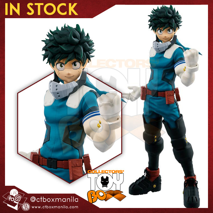 Figurine Izuku Midoriya 18 cm - My Hero Academia - édition Amazing Heroes avec boîte Figurine Izuku Midoriya 18 cm - My Hero Academia - édition Amazing Heroes avec boîte