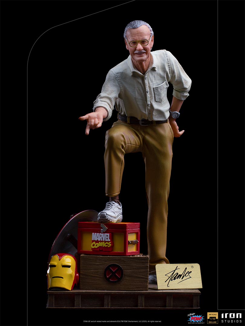 Iron Studios Art Scale 1/10 Marvel Stan Lee Deluxe
