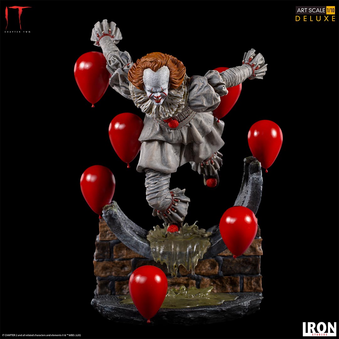 Iron Studios Art Scale 1/10 IT Chapter 2 Pennywise Deluxe