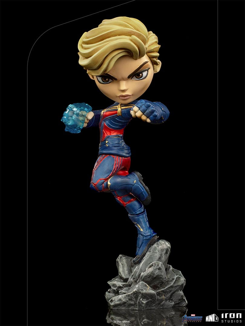 Iron Studios Mini Co Marvel Avengers Endgame Captain Marvel