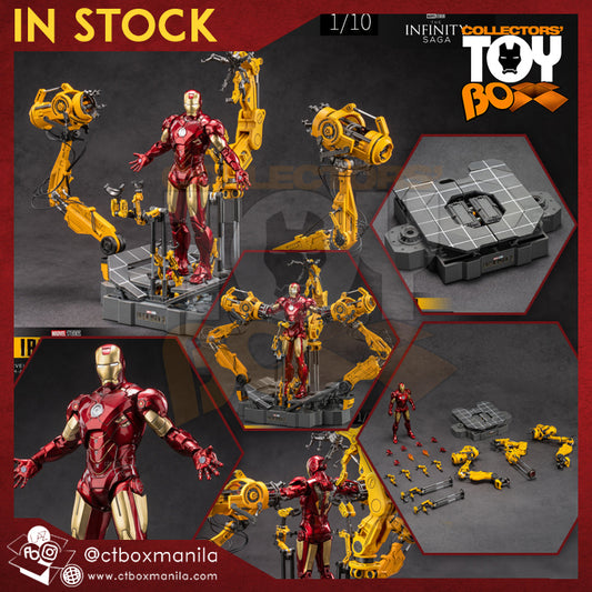 ZD Toys Marvel Iron Man Mark 4 with Suit-Up Gantry (Non-Light Up Function)