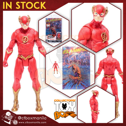 DC Direct Page Punchers The Flash with Comic Metallic Cover Variant