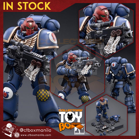 Joytoy 1/18 Warhammer 40K Ultramarines Heroes of the Chapter Brother Veteran Sergeant Castor