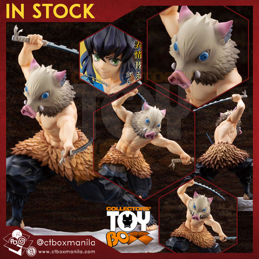 Kotobukiya Artfx-J Demon Slayer Inosuke Hashibira with Bonus Part