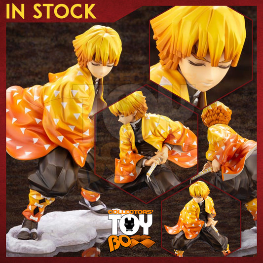 Kotobukiya Artfx-J Demon Slayer Zenitsu Agatsuma with Bonus Part