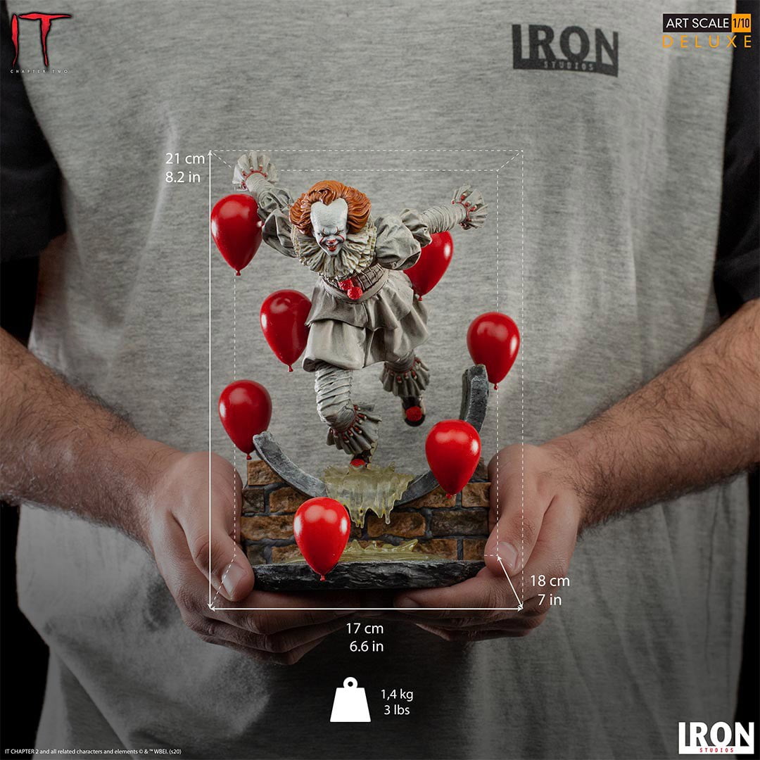 Iron Studios Art Scale 1/10 IT Chapter 2 Pennywise Deluxe