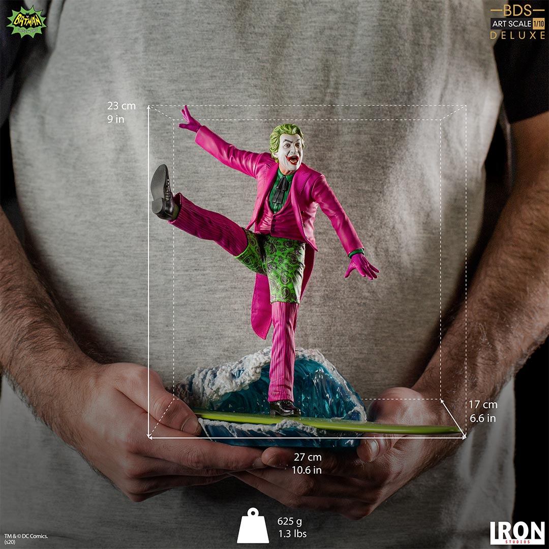 Iron Studios Art Scale 1/10 DC Batman 1966 The Joker