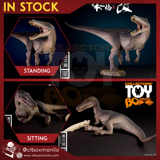 Nanmu Studio 1/35 Baryonyx Santiago Blue (Sitting/Standing)