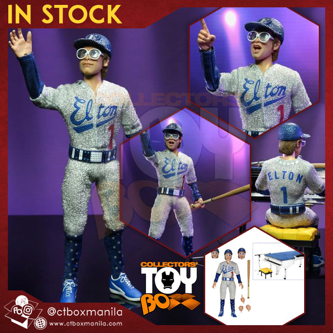 Neca 8 Inch Clothed Elton John Live 1975