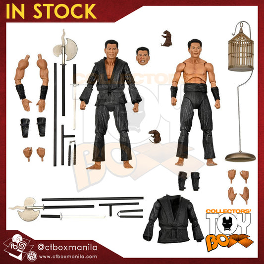 Neca Ultimate Teenage Mutant Ninja Turtles Movie 1990 - Shadow Warriors Oroku Saki And Hamato Yoshi 2 Pack