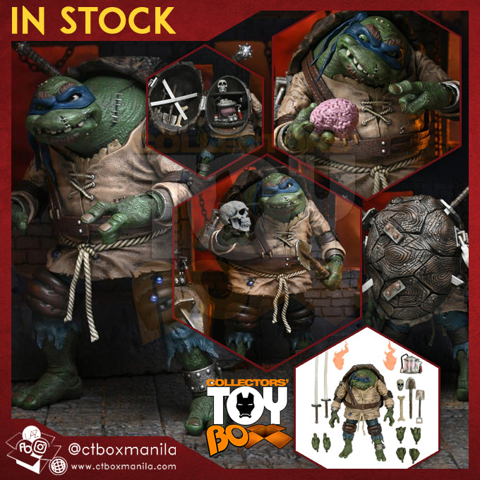 Neca Ultimate Universal Monsters x Teenage Mutant Ninja Turtles Leonardo as Hunchback