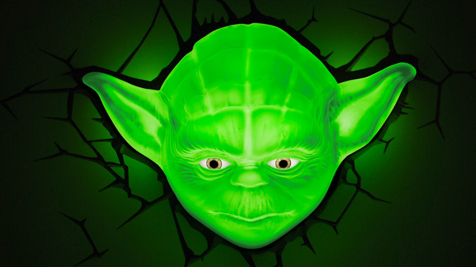 3D LightFX Decolights Star Wars Yoda Head