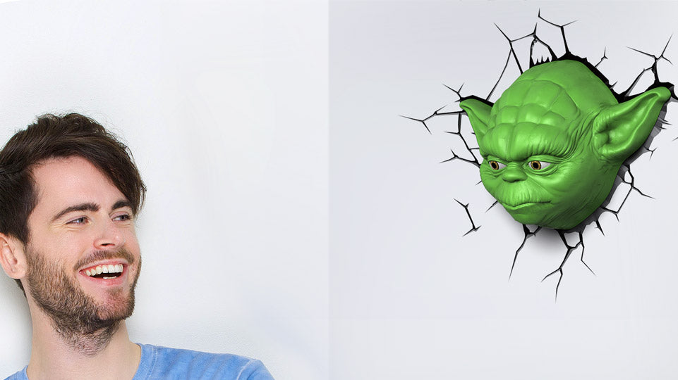 3D LightFX Decolights Star Wars Yoda Head