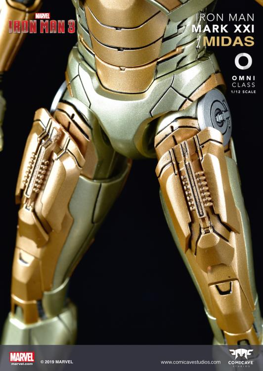 Comicave Omni Class 1/12 Marvel Iron Man Mark 21 Midas