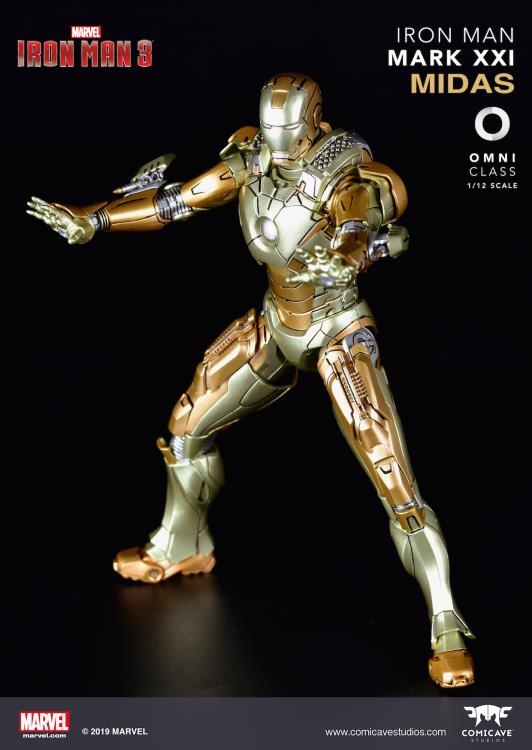 Comicave Omni Class 1/12 Marvel Iron Man Mark 21 Midas