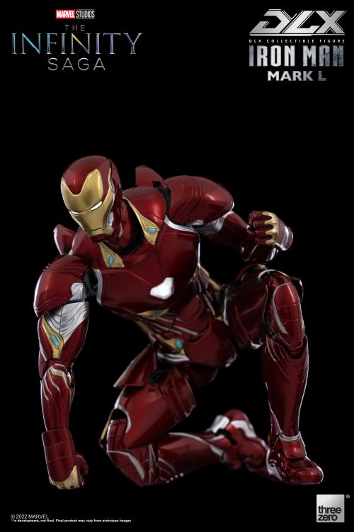 ThreeZero DLX Marvel The Infinity Saga - Iron Man Mark 50