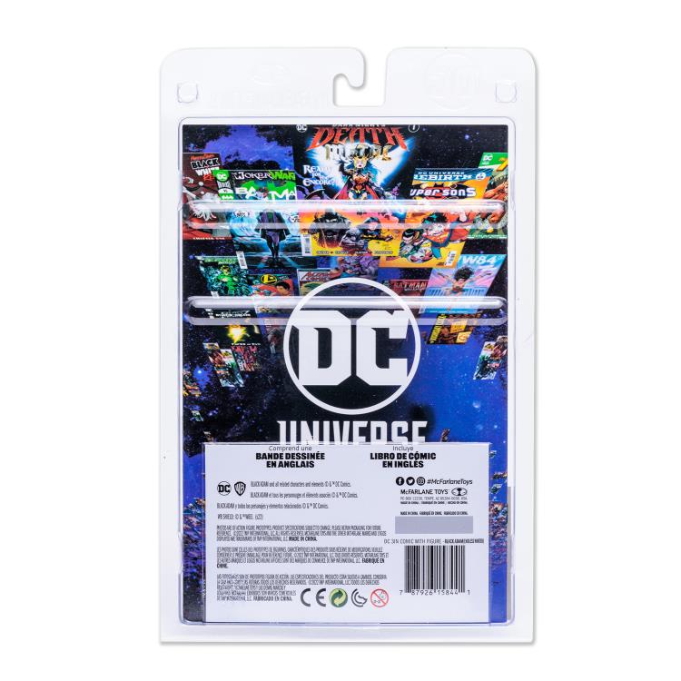 DC Direct Page Punchers Black Adam with Comic