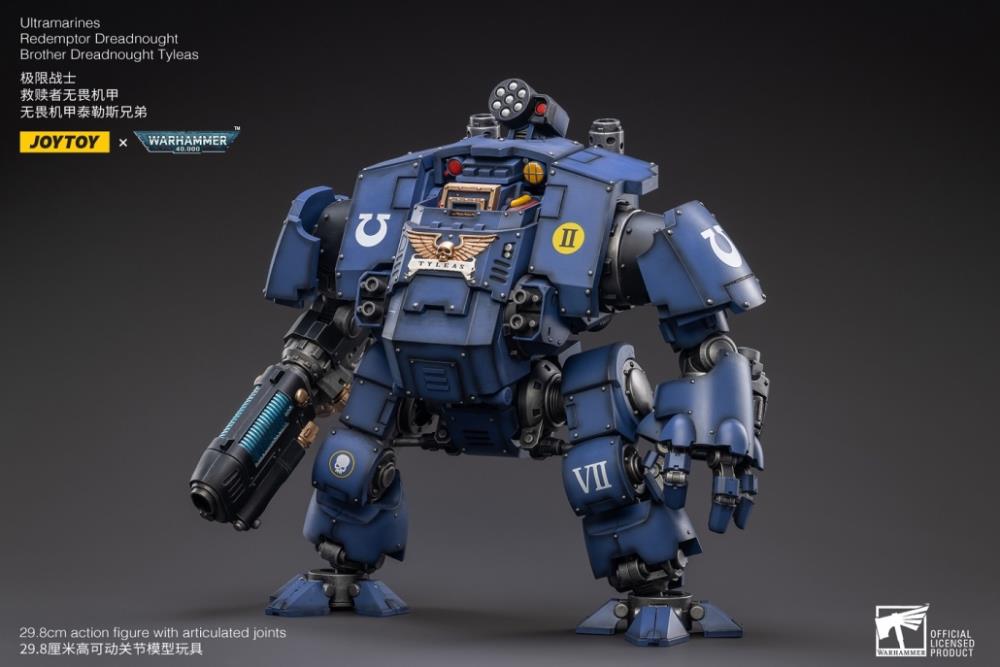 Joytoy 1/18 Warhammer 40k Ultramarines Redemptor Dreadnought Brother Dreadnought Tyleas