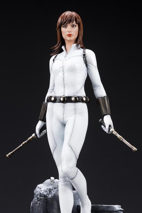 Kotobukiya Artfx Premier Marvel Black Widow White Costume Limited Edition