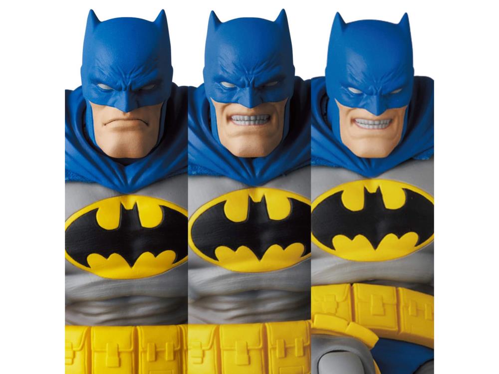 Mafex DC The Dark Knight Returns Batman Blue Version and Robin 2 Pack