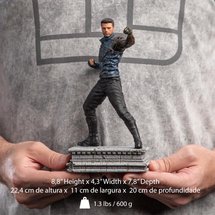 Iron Studios Art Scale 1/10 Marvel The Falcon and the Winter Soldier Bucky Barnes