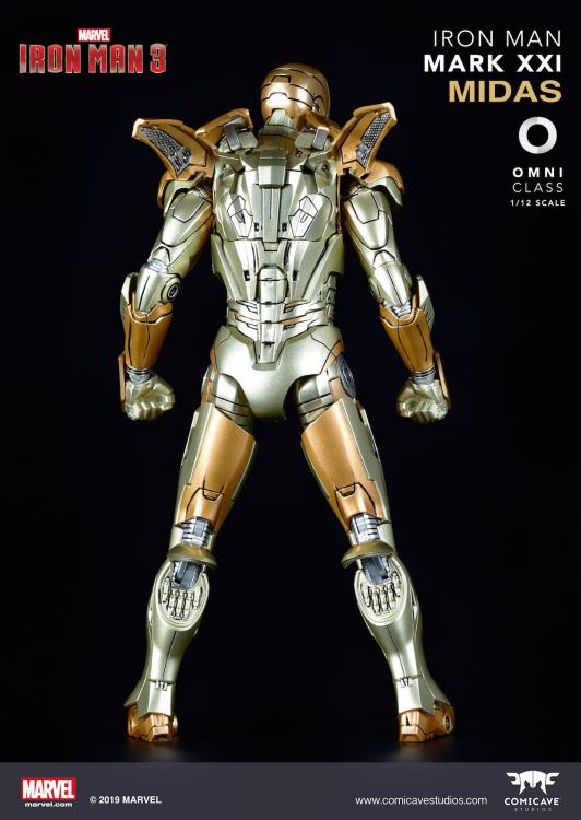 Comicave Omni Class 1/12 Marvel Iron Man Mark 21 Midas