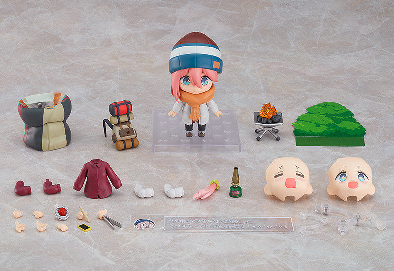 Nendoroid Laid Back Camp Nadeshiko Kagamihara Solo Camp Version DX