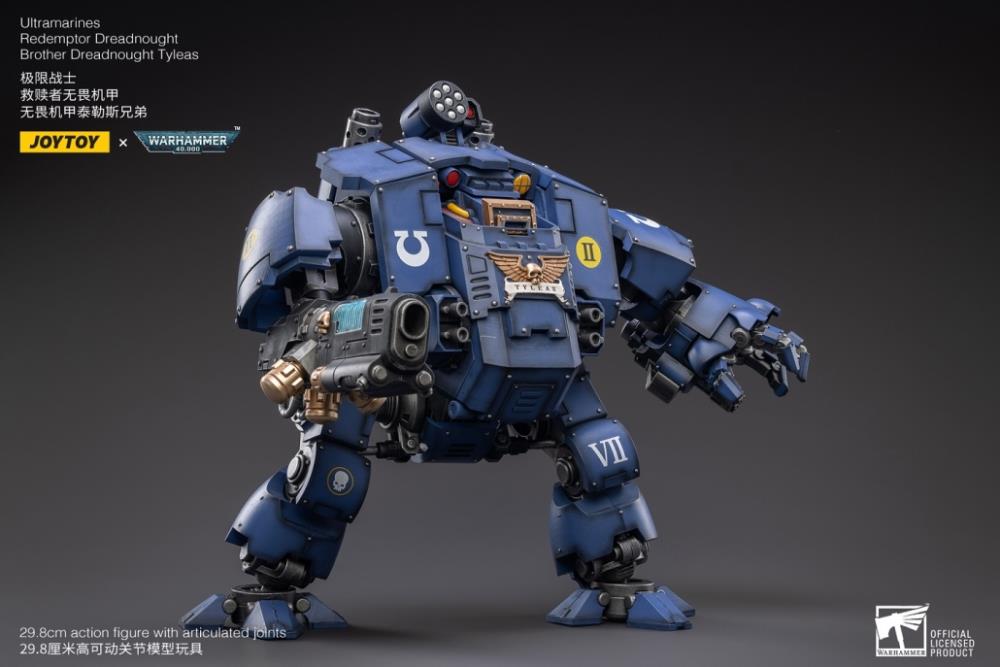 Joytoy 1/18 Warhammer 40k Ultramarines Redemptor Dreadnought Brother Dreadnought Tyleas