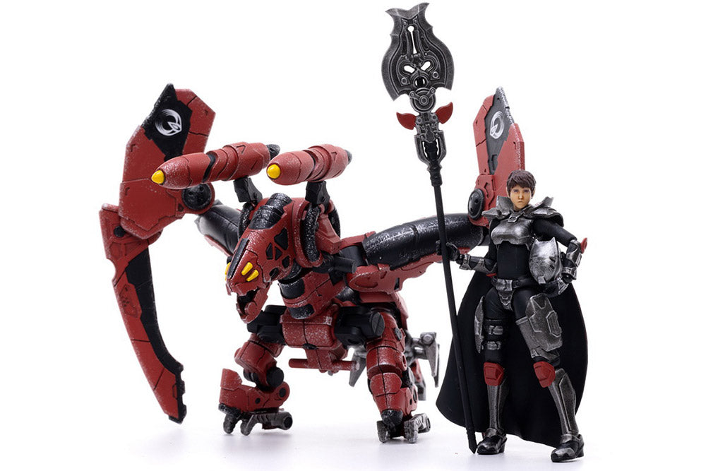 Joytoy 1/18 Saluk Flame Dragon Cavalry (Crimson)