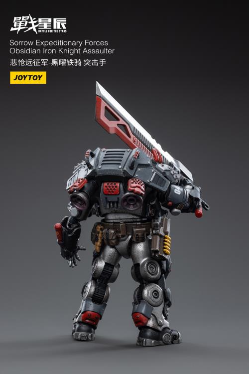 Joytoy 1/18 Battle for the Stars Sorrow Expeditionary Forces Obsidian Iron Knight Assaulter
